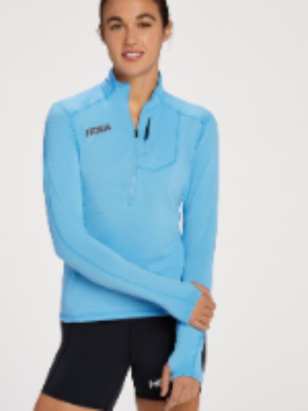Hoka 3/4 Zip, Size Small